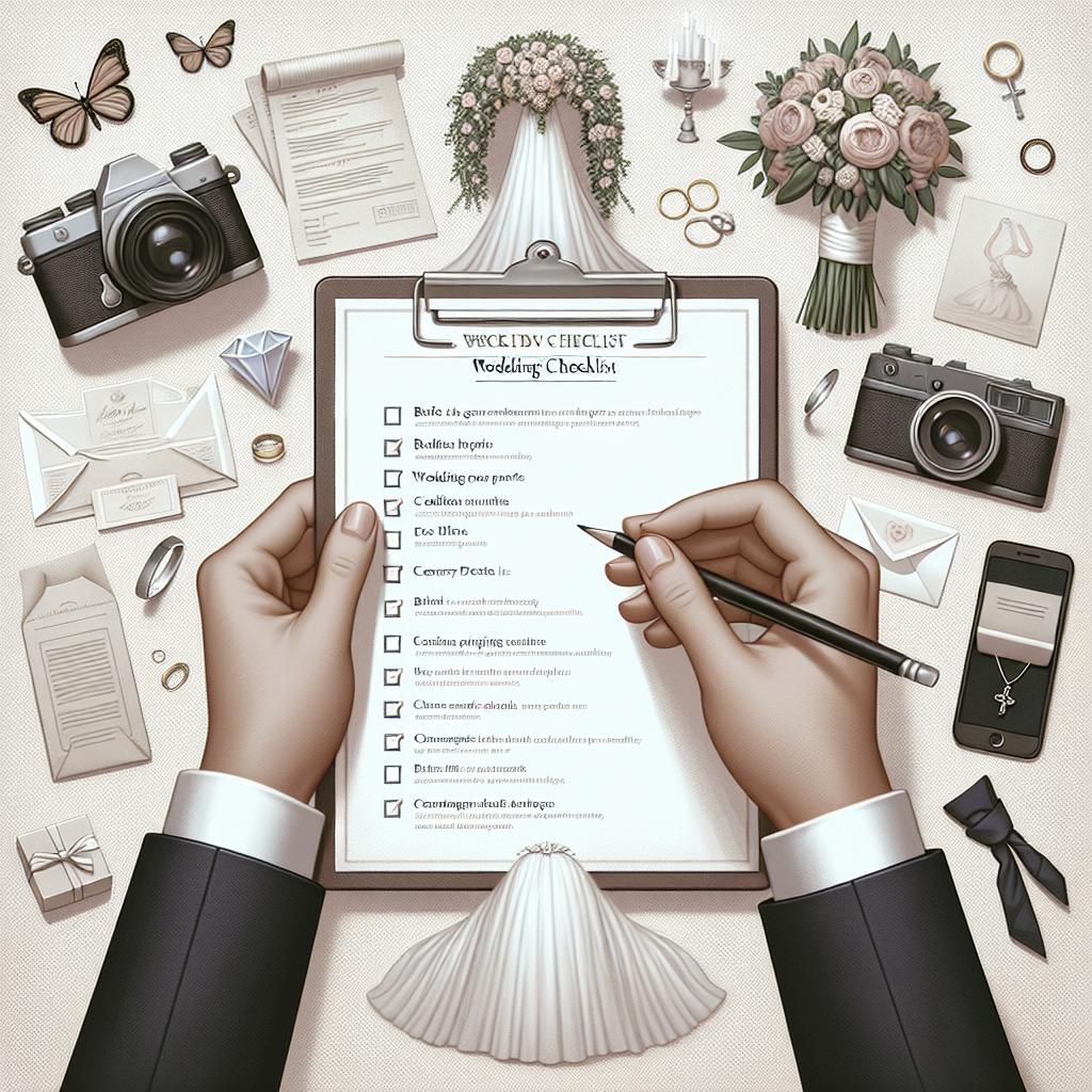 Essential Guide: Creating the Perfect Wedding Photography Checklist